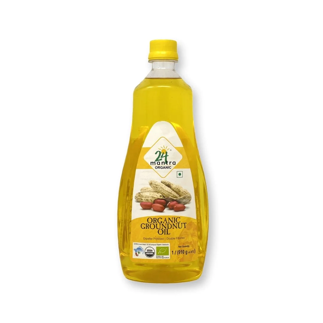 24 24 Mantra Organic Groundnut Oil 1L 1L